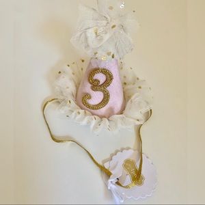 NWT Mud Pie Birthday Hat